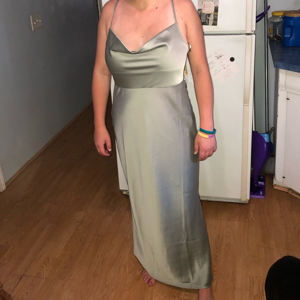 Satin Dress